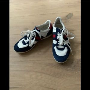 GUCCI NYLON WEB SNEAKERS